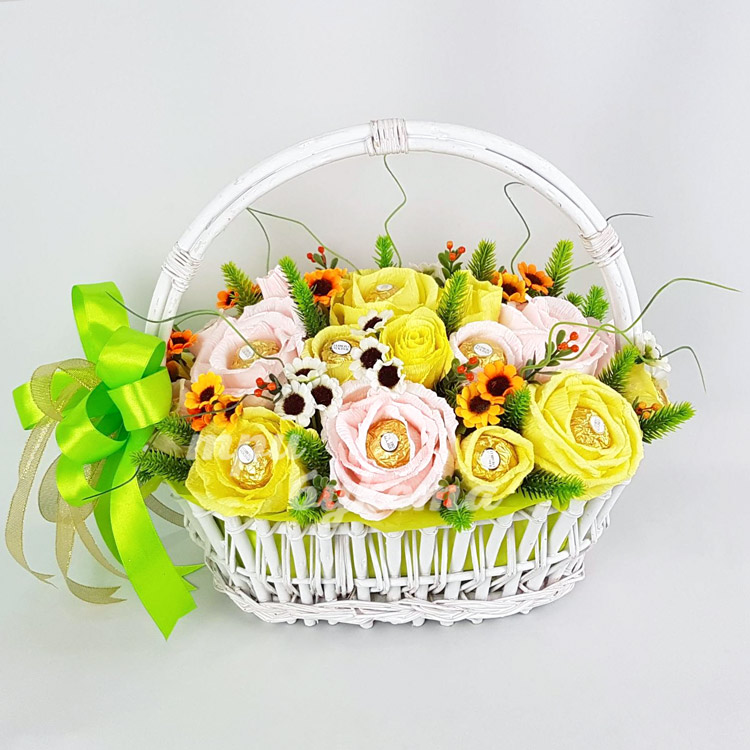 Корзинка конфет «Ferrero Rocher»