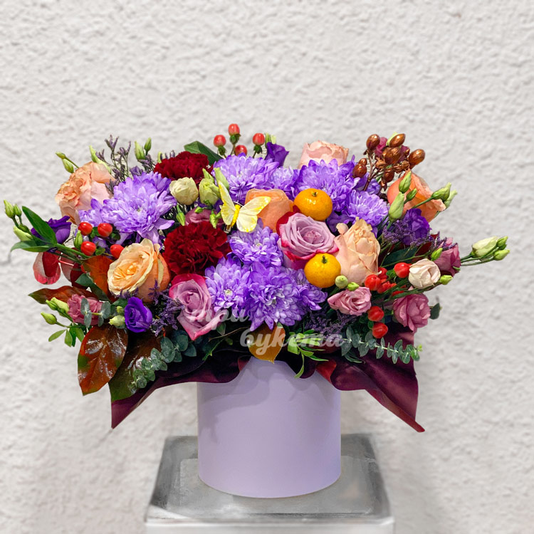 Букет в коробке «Габриэль»